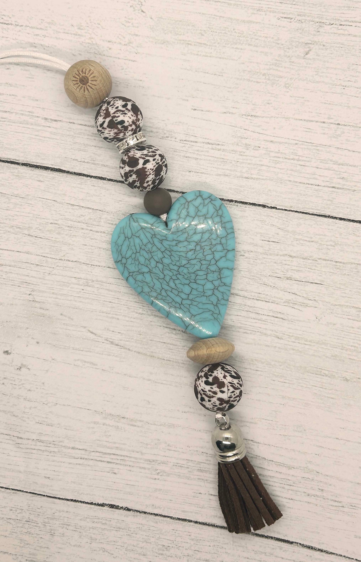 **NEW**.  Heart of the West Car Charm