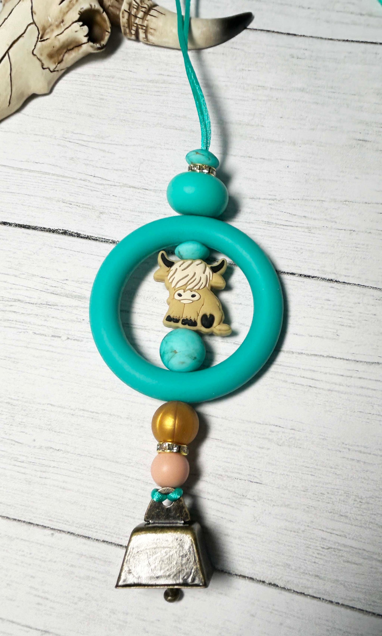 Western Round-Up Car Charm