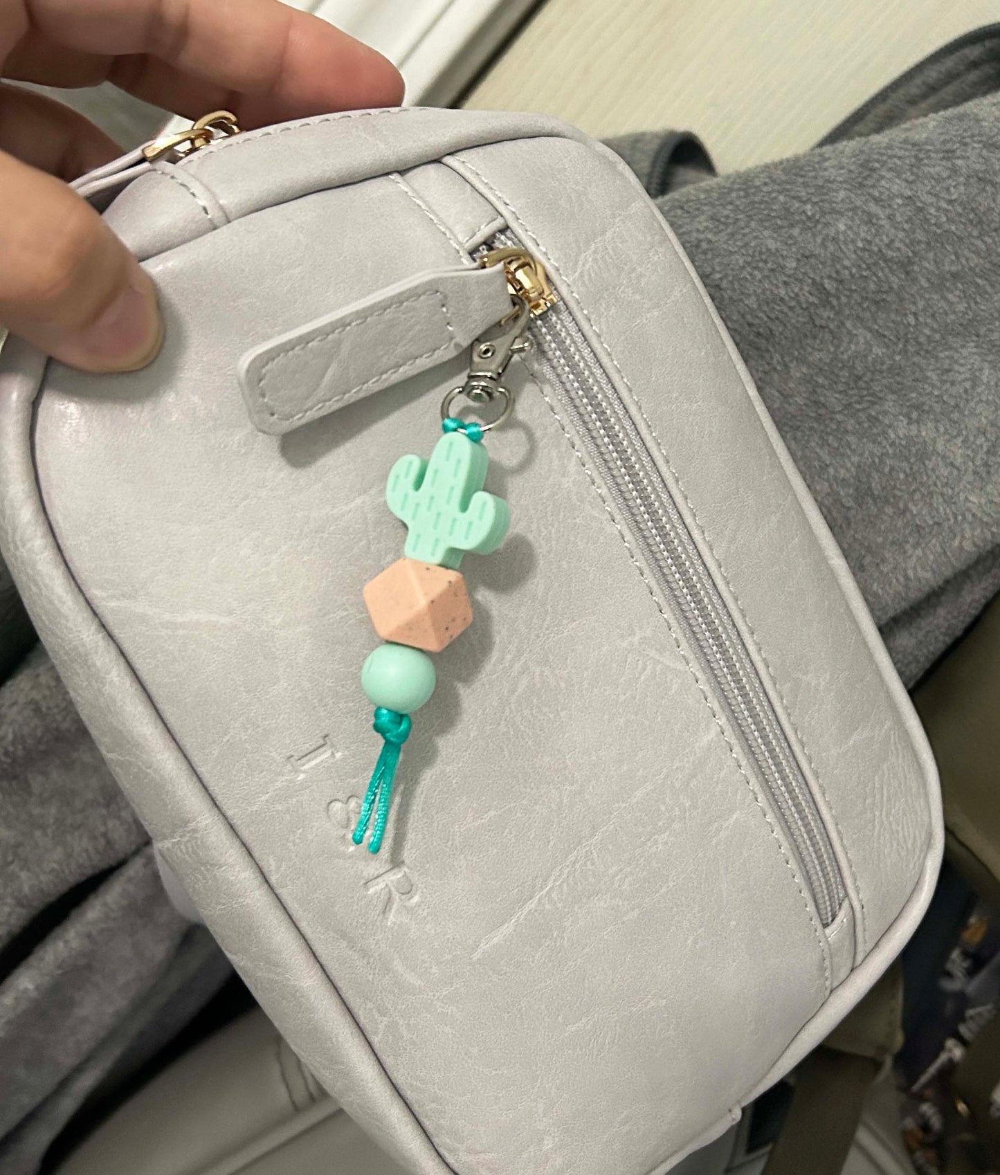 Boho Cactus Wristlet Keyring