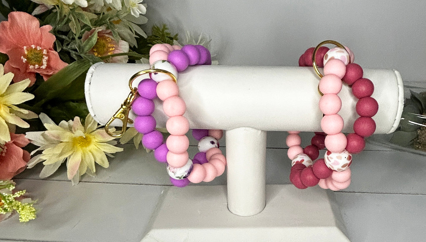 Double Strand Wristlet Keychain
