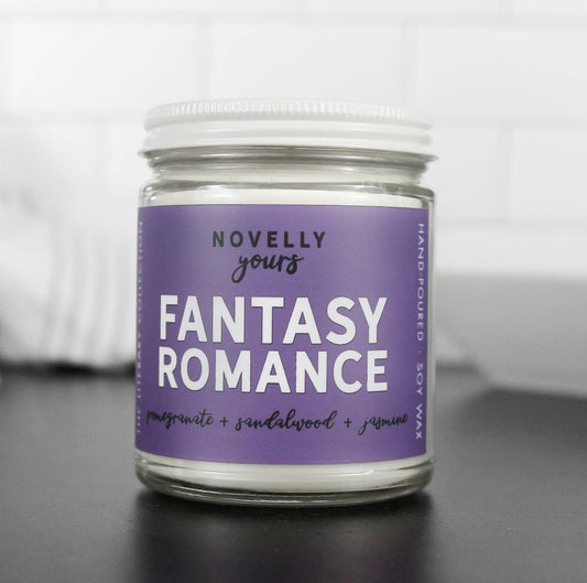Fantasy Romance Candle from Novelly Yours