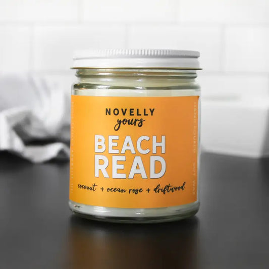 Beach Read Candle from Novelly Yours
