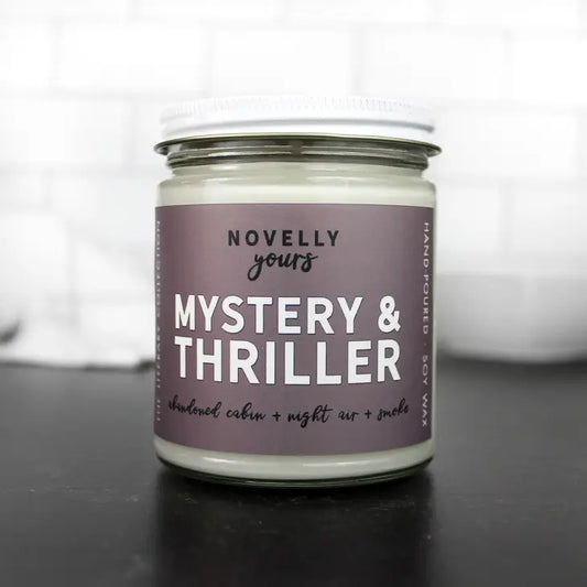 Mystery and Thriller Candle from Novelly Yours